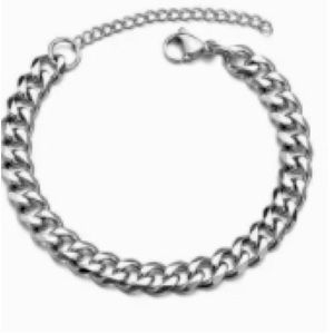 Men Stainless Steel bracelet 7mm